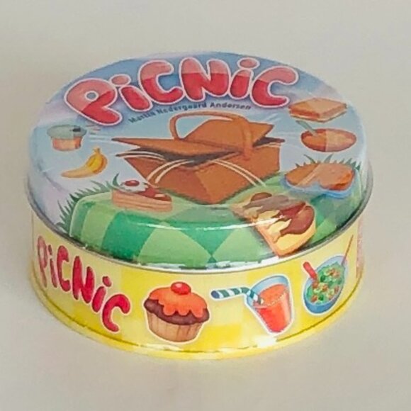 Picnic Tin Box Family and Party Card Game For 8+ New Sealed-Multilingual - Picture 5 of 11
